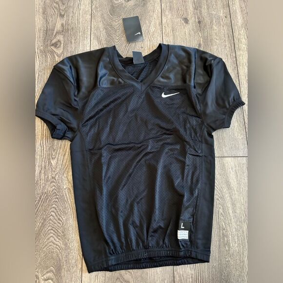 Nike boys black football  Shirt - Picture 1 of 4